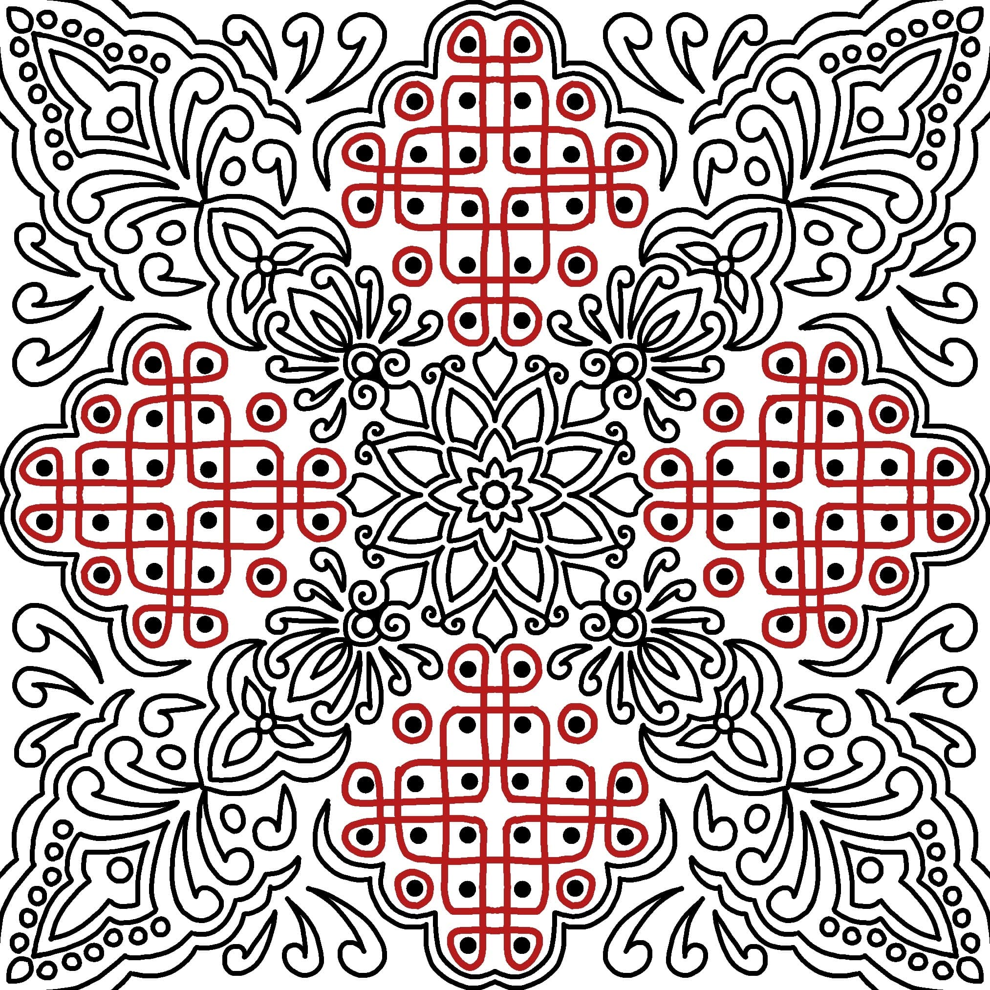 Kolam Fusion artwork