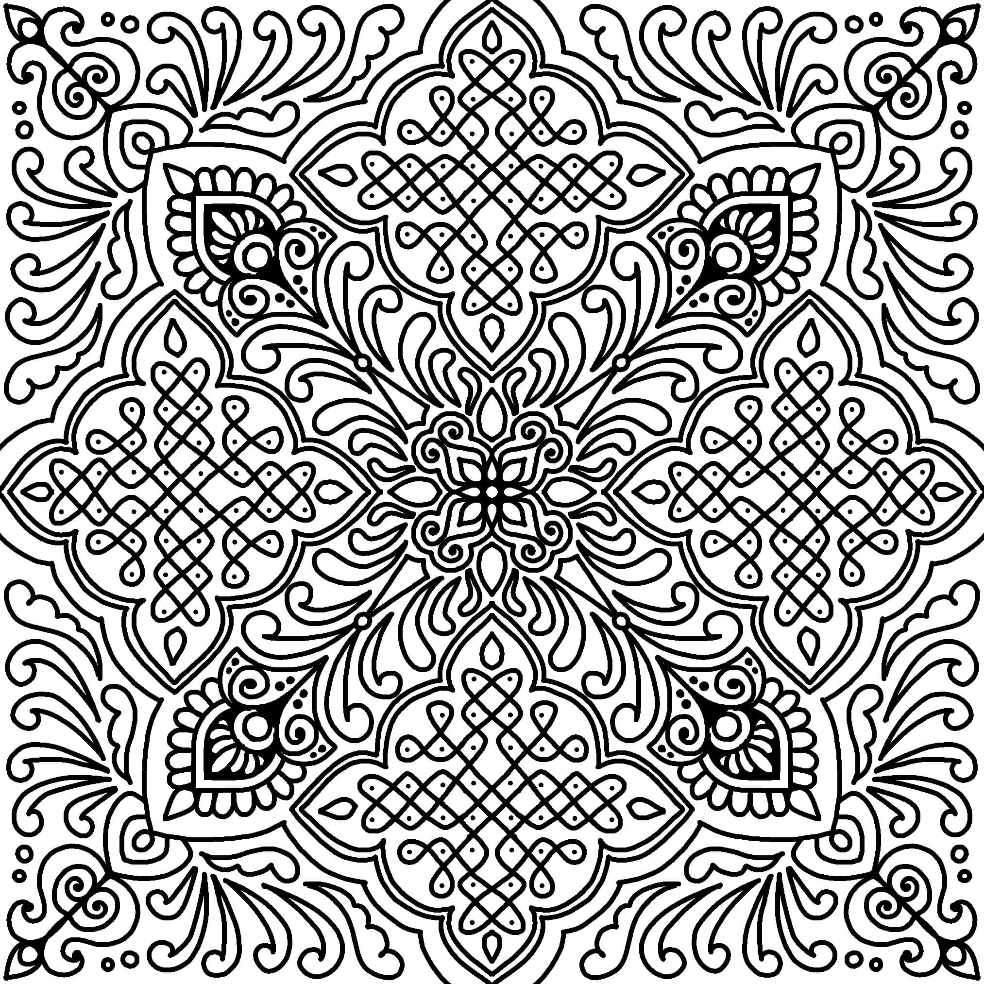 Kolam Fusion artwork