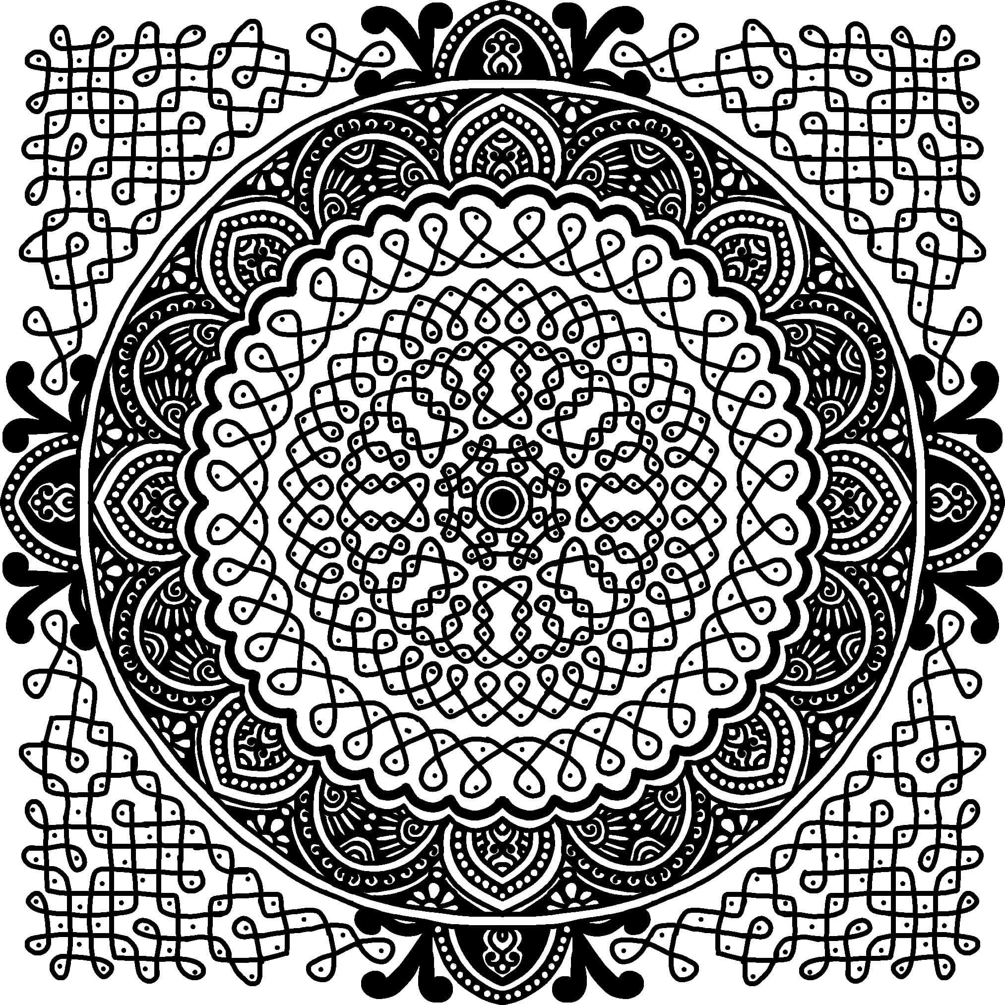 Kolam Fusion artwork