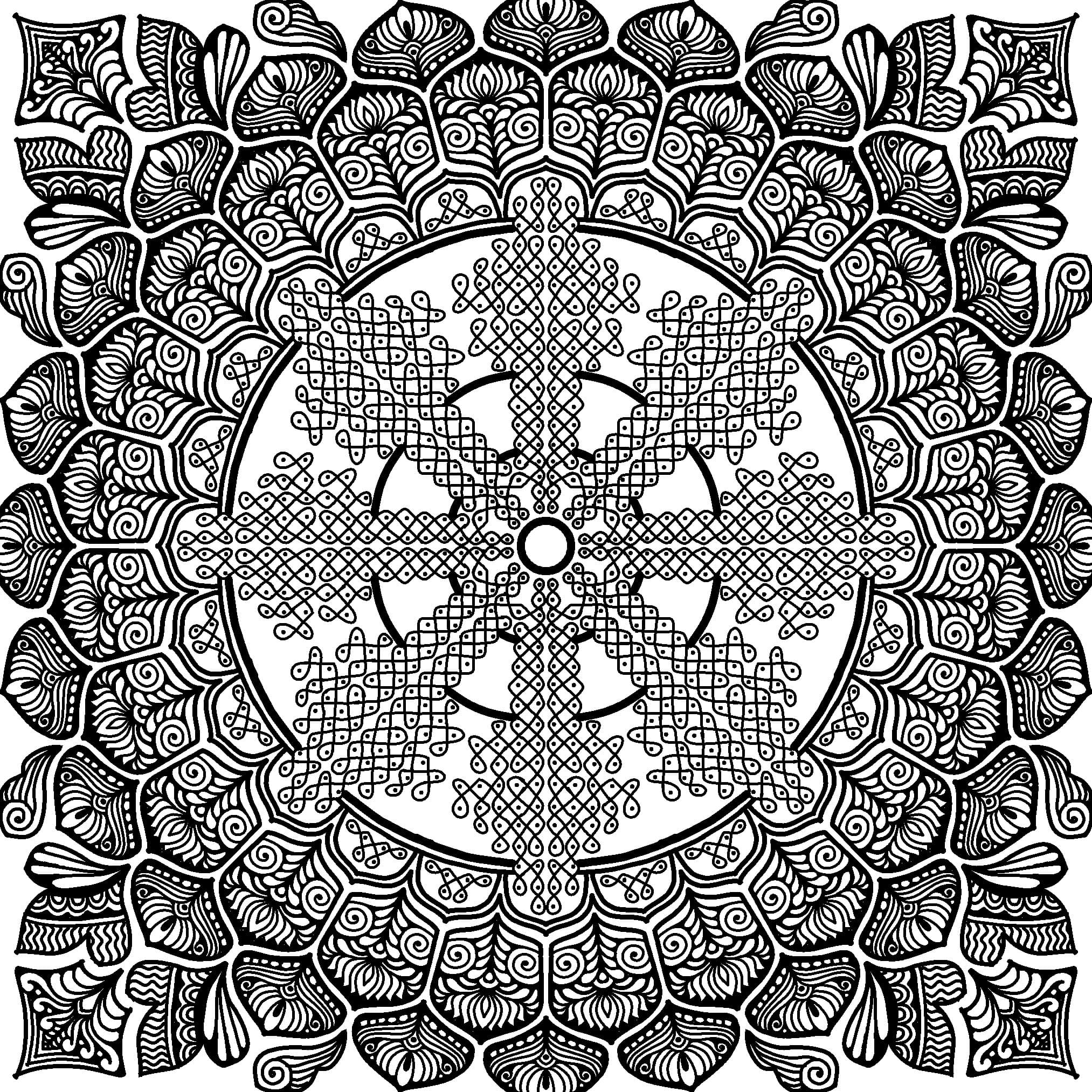 Kolam Fusion artwork