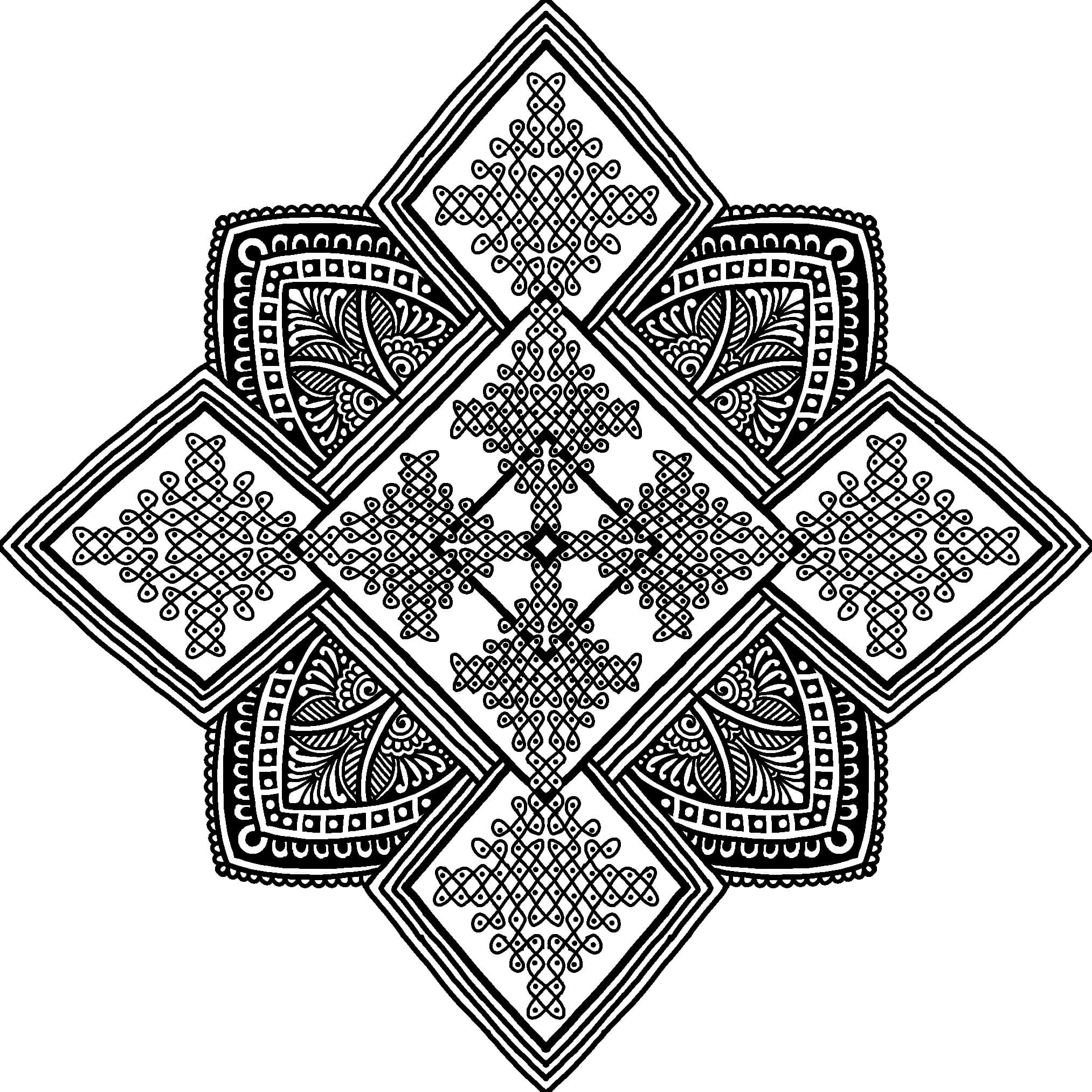 Kolam Fusion artwork