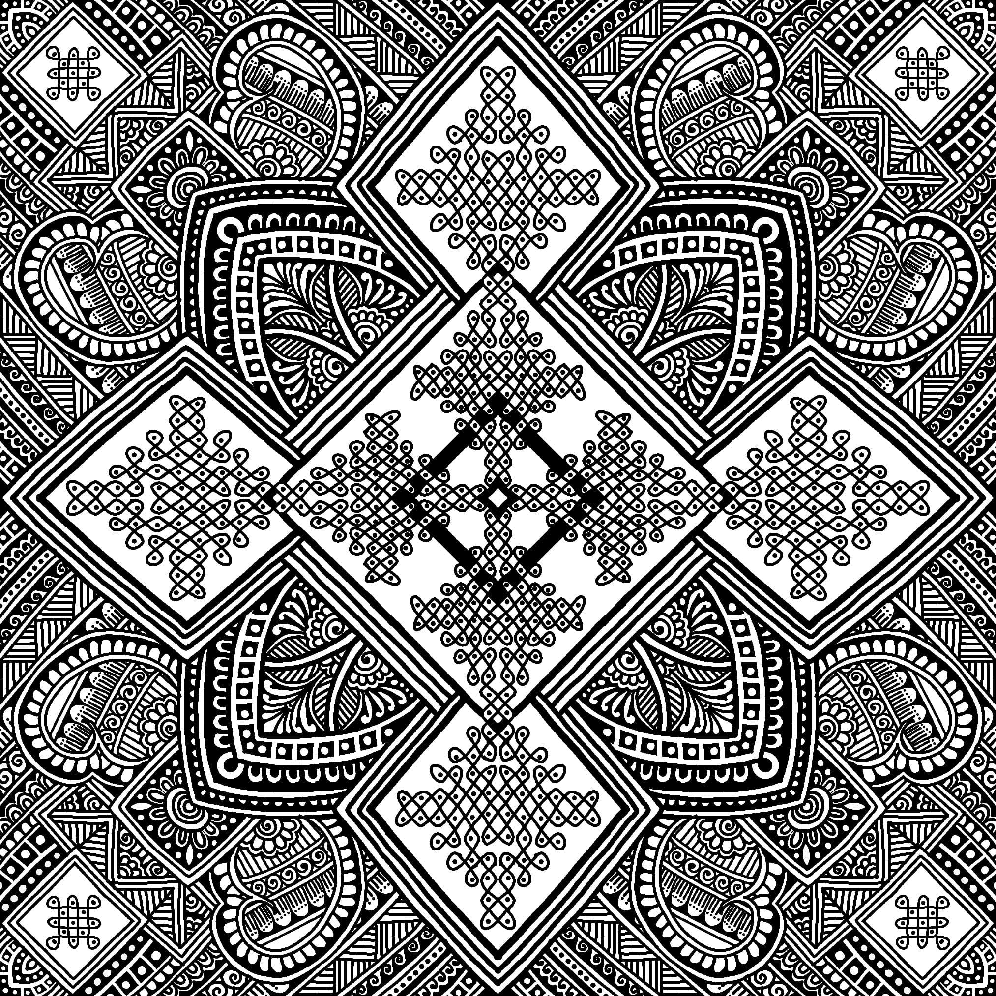 Kolam Fusion artwork