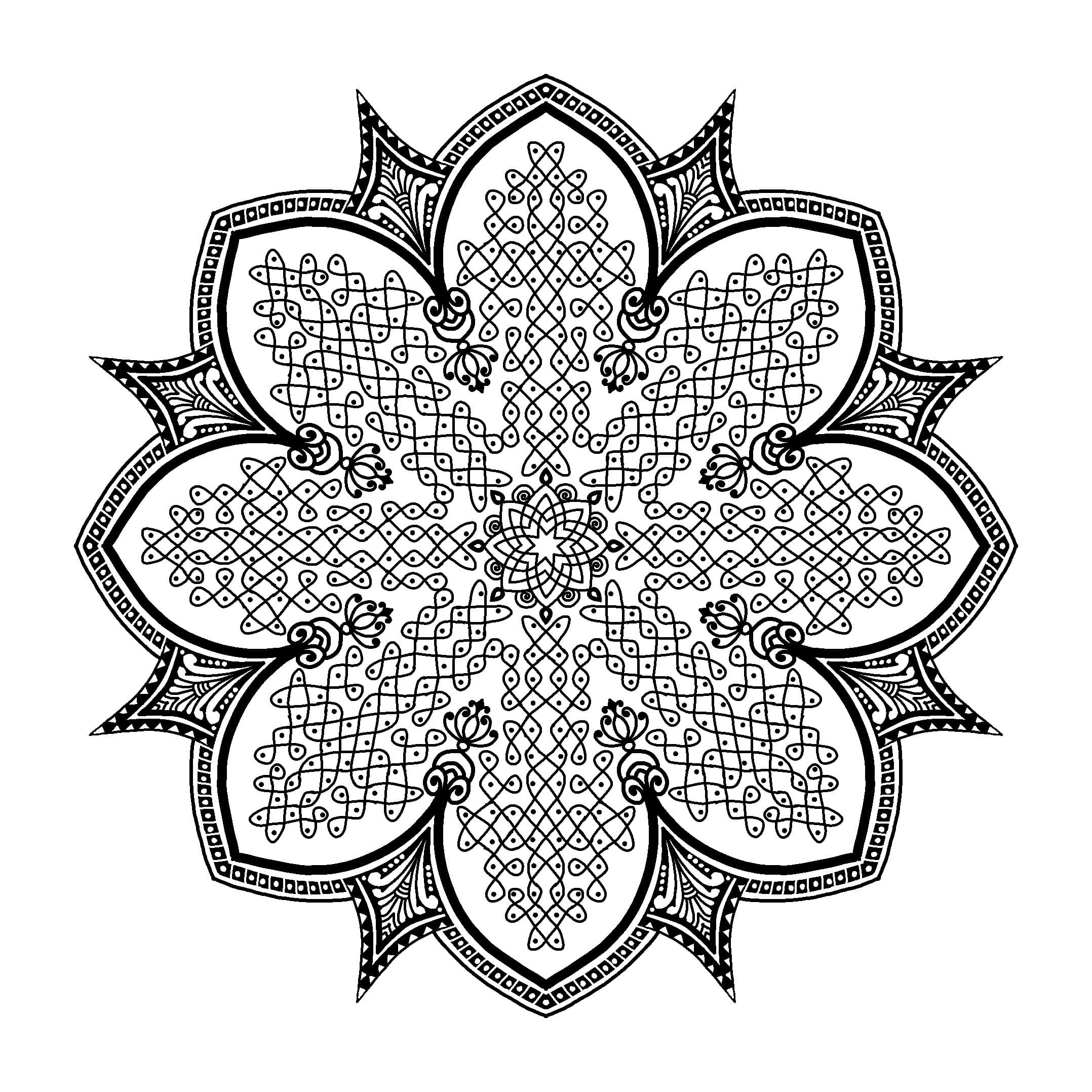 Kolam Fusion artwork