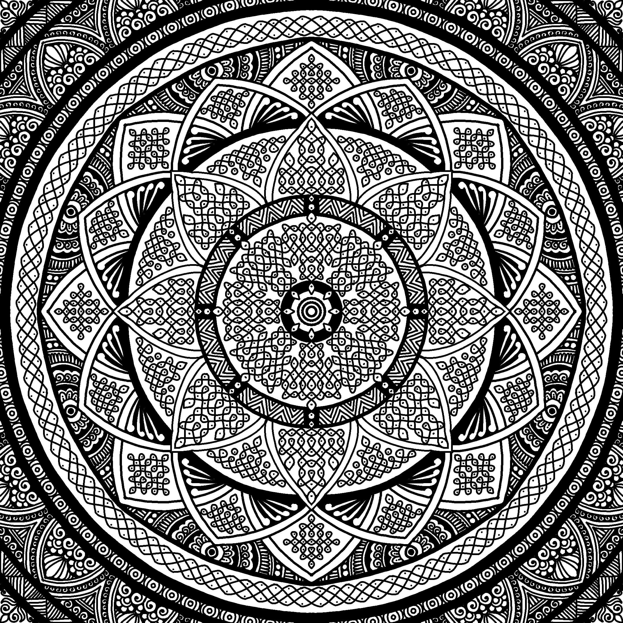 Kolam Fusion artwork