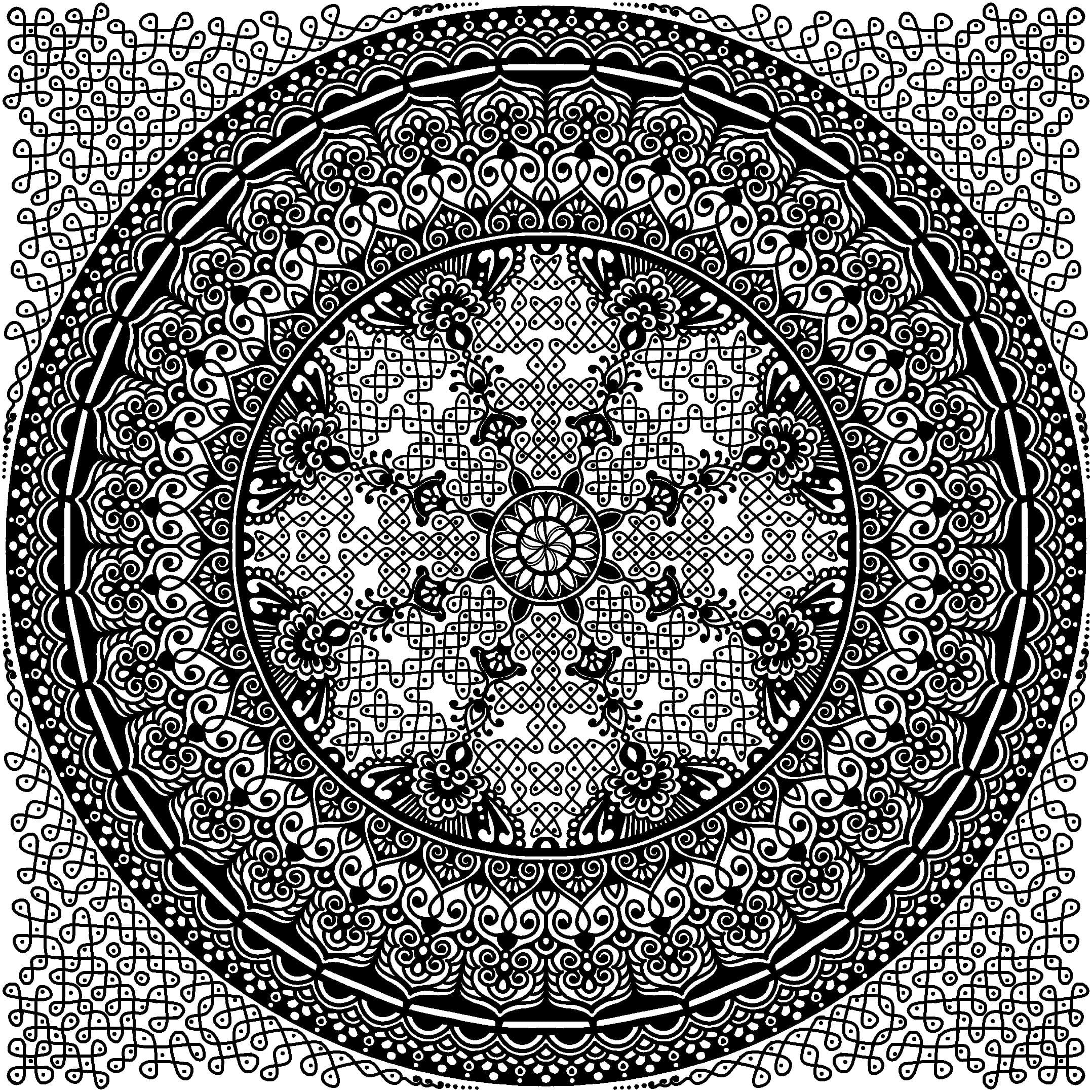 Kolam Fusion artwork