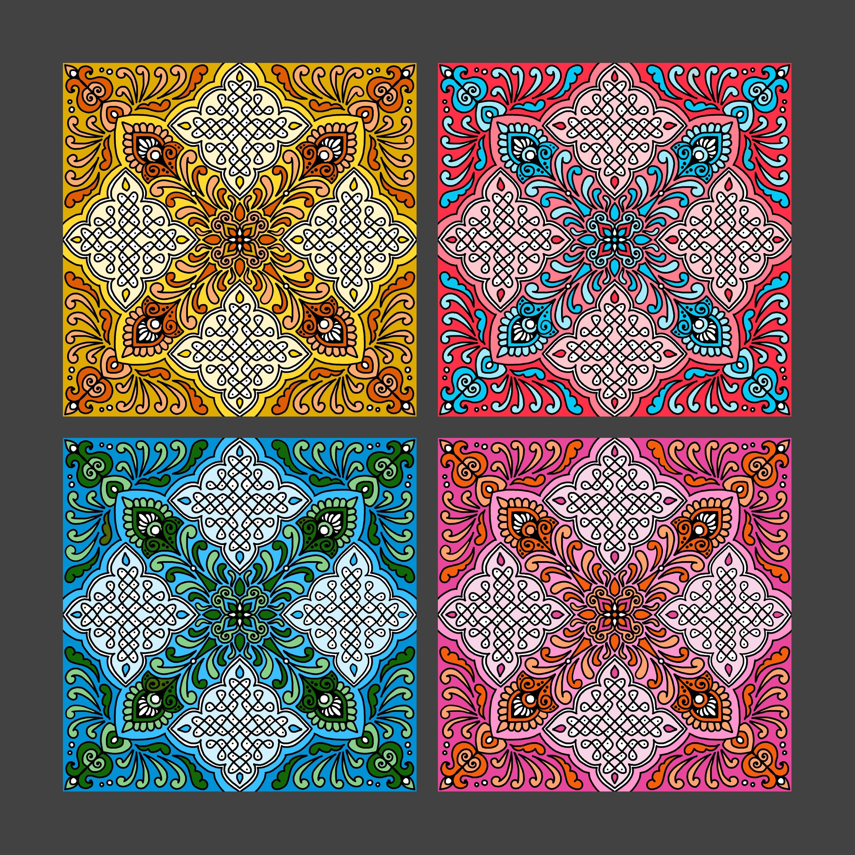 Kolam Fusion artwork