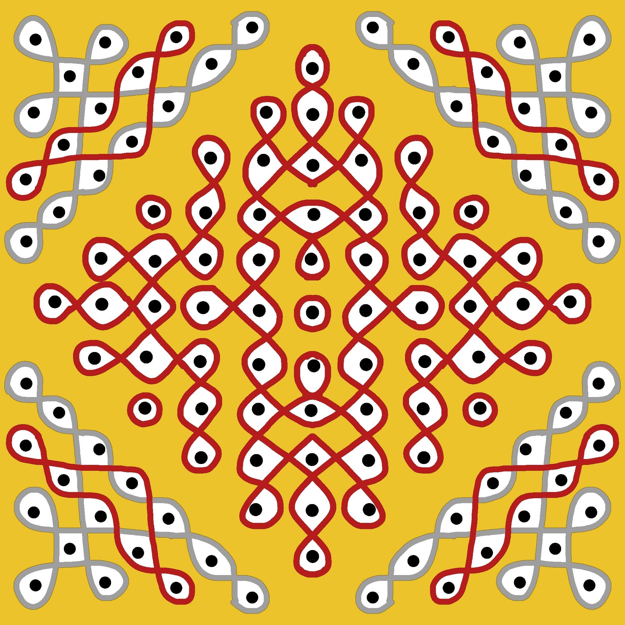 Kolam Fusion artwork