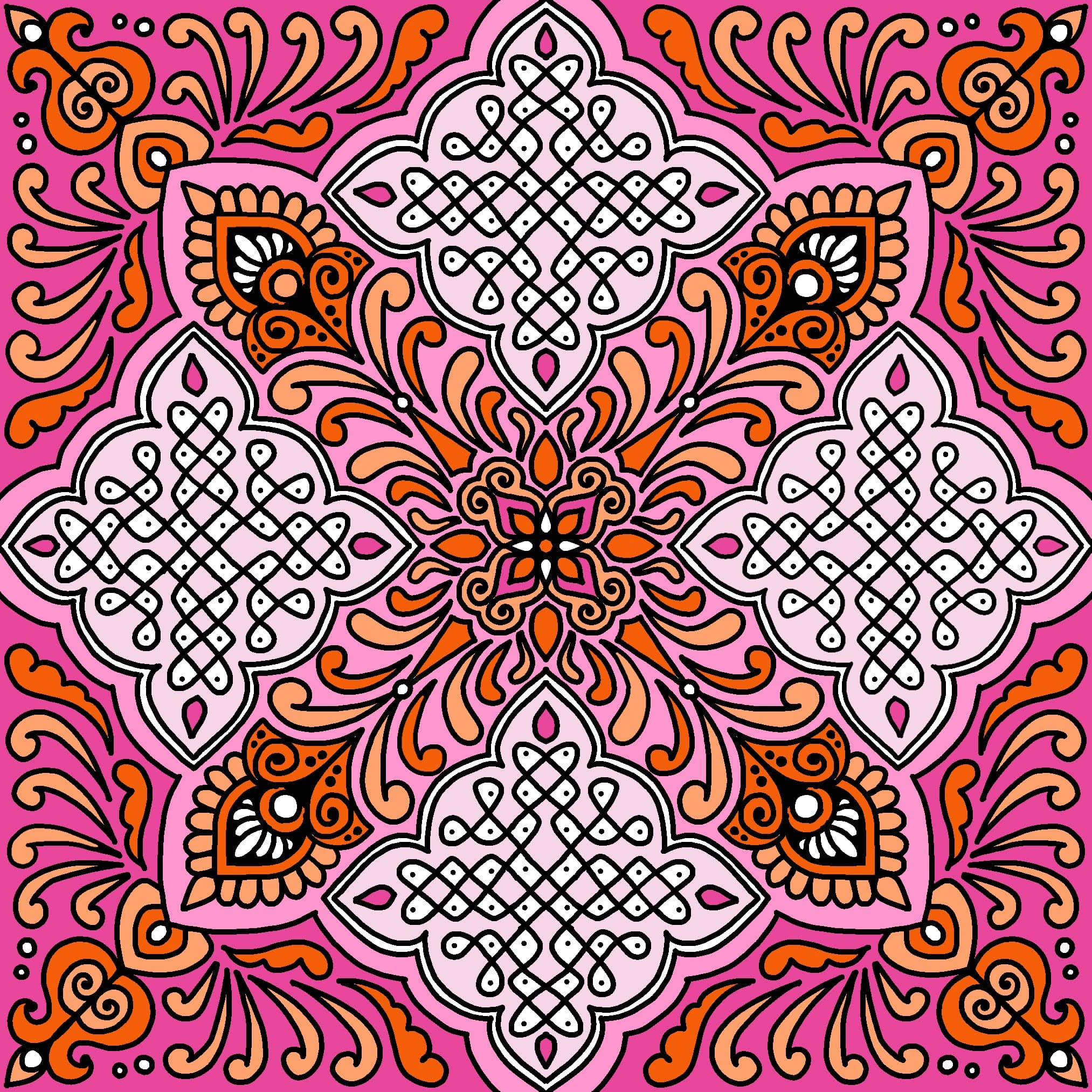 Kolam Fusion artwork