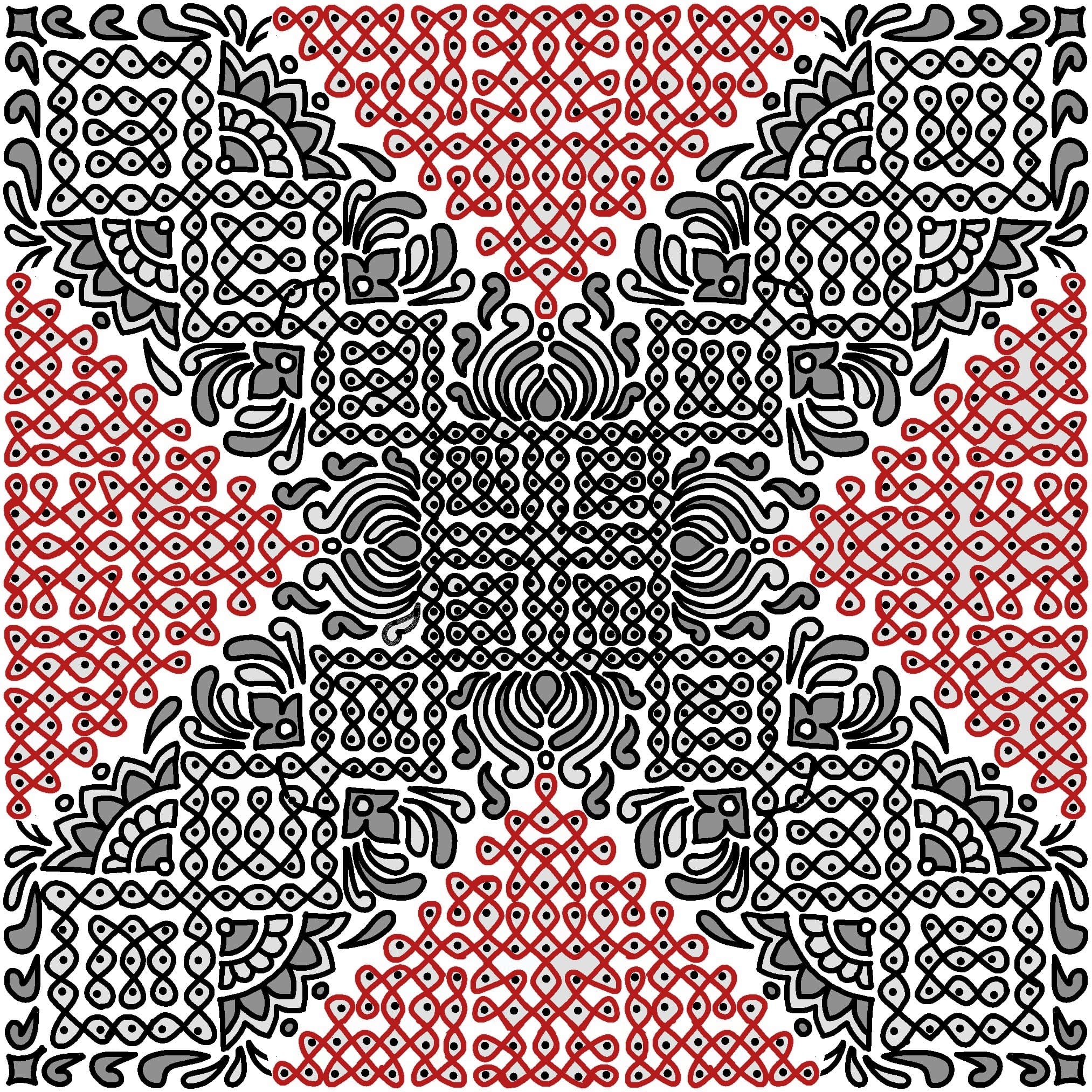 Kolam Fusion artwork