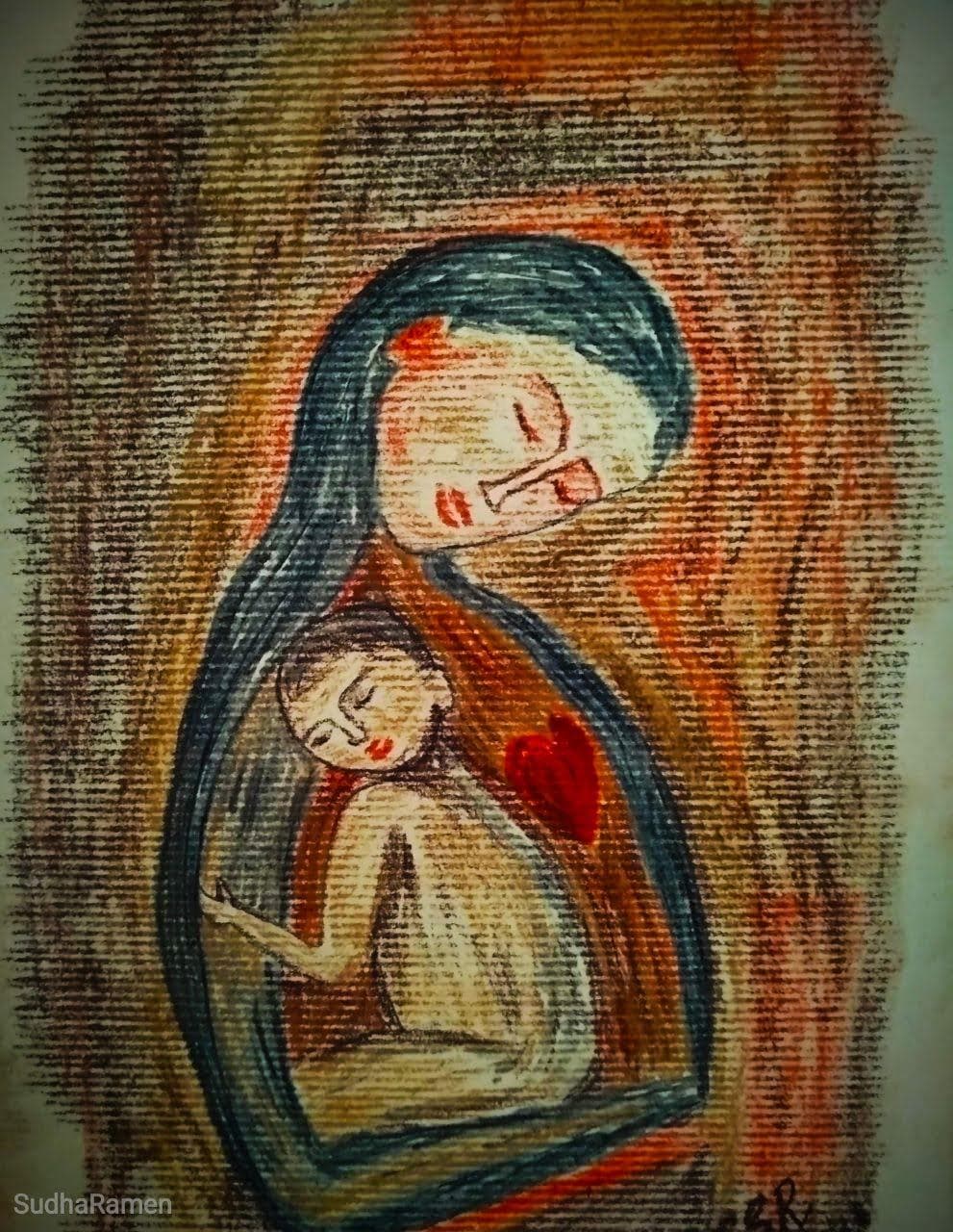 Pen & Pastels artwork