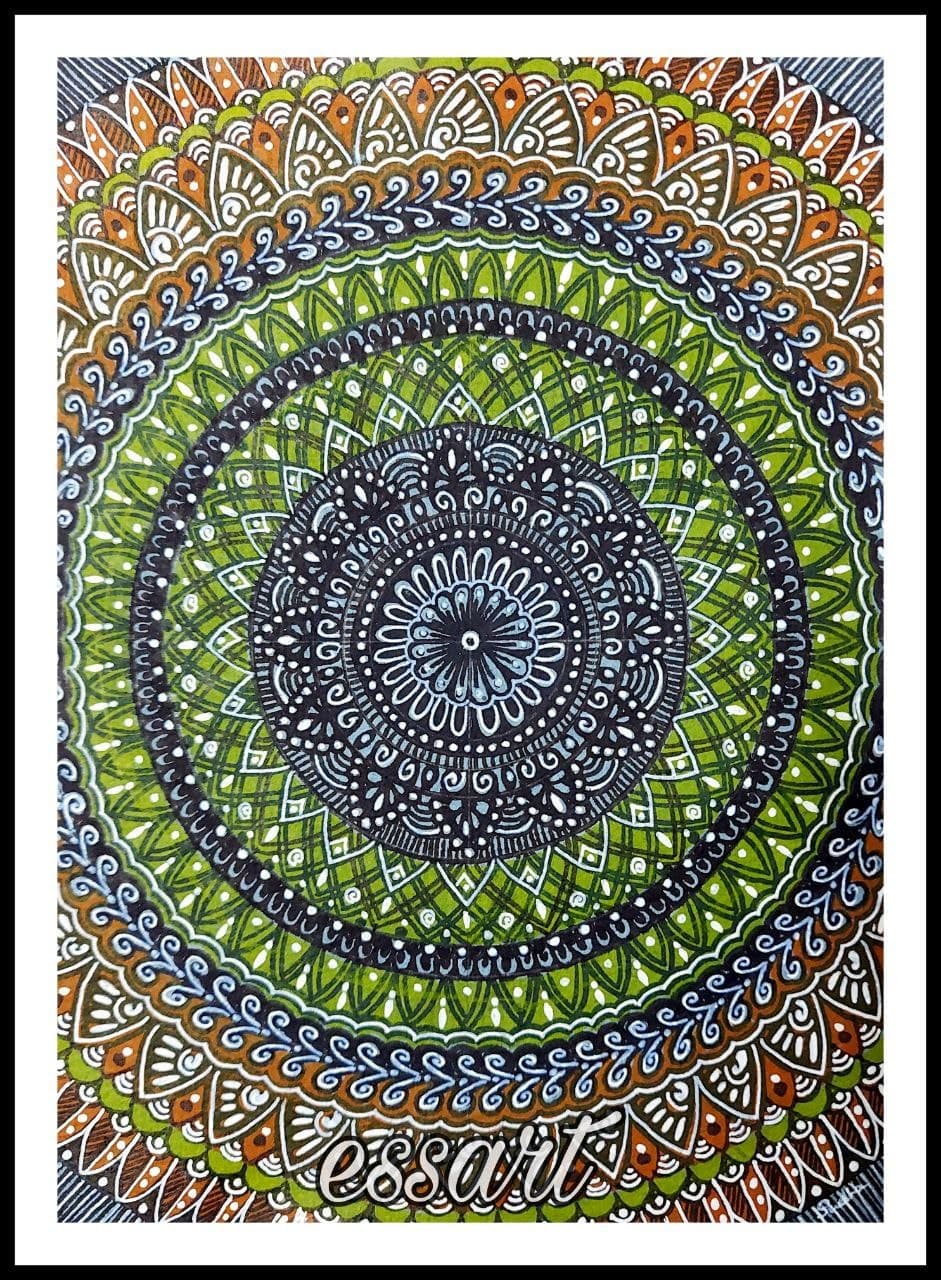 Pen & Pastels artwork