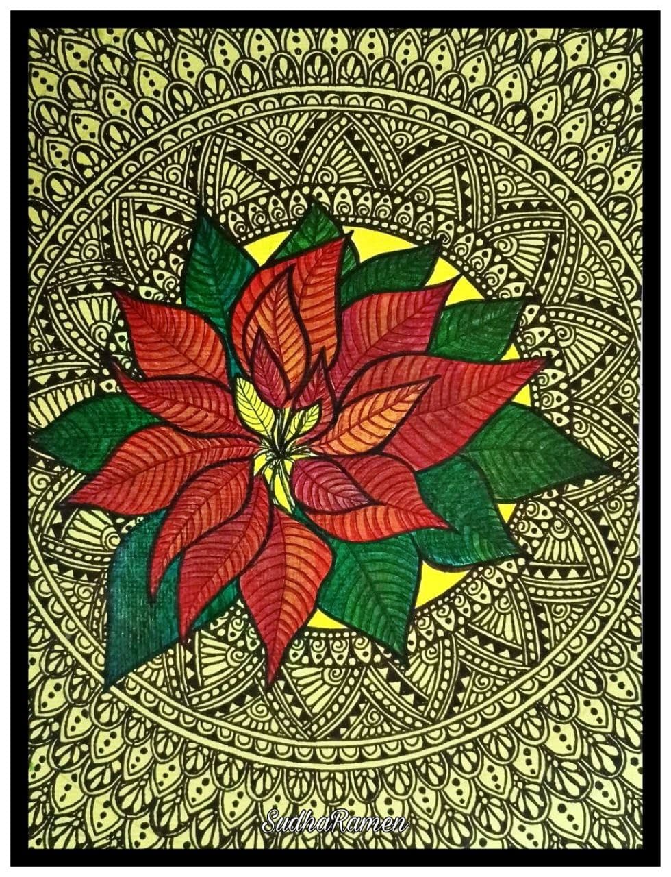 Pen & Pastels artwork