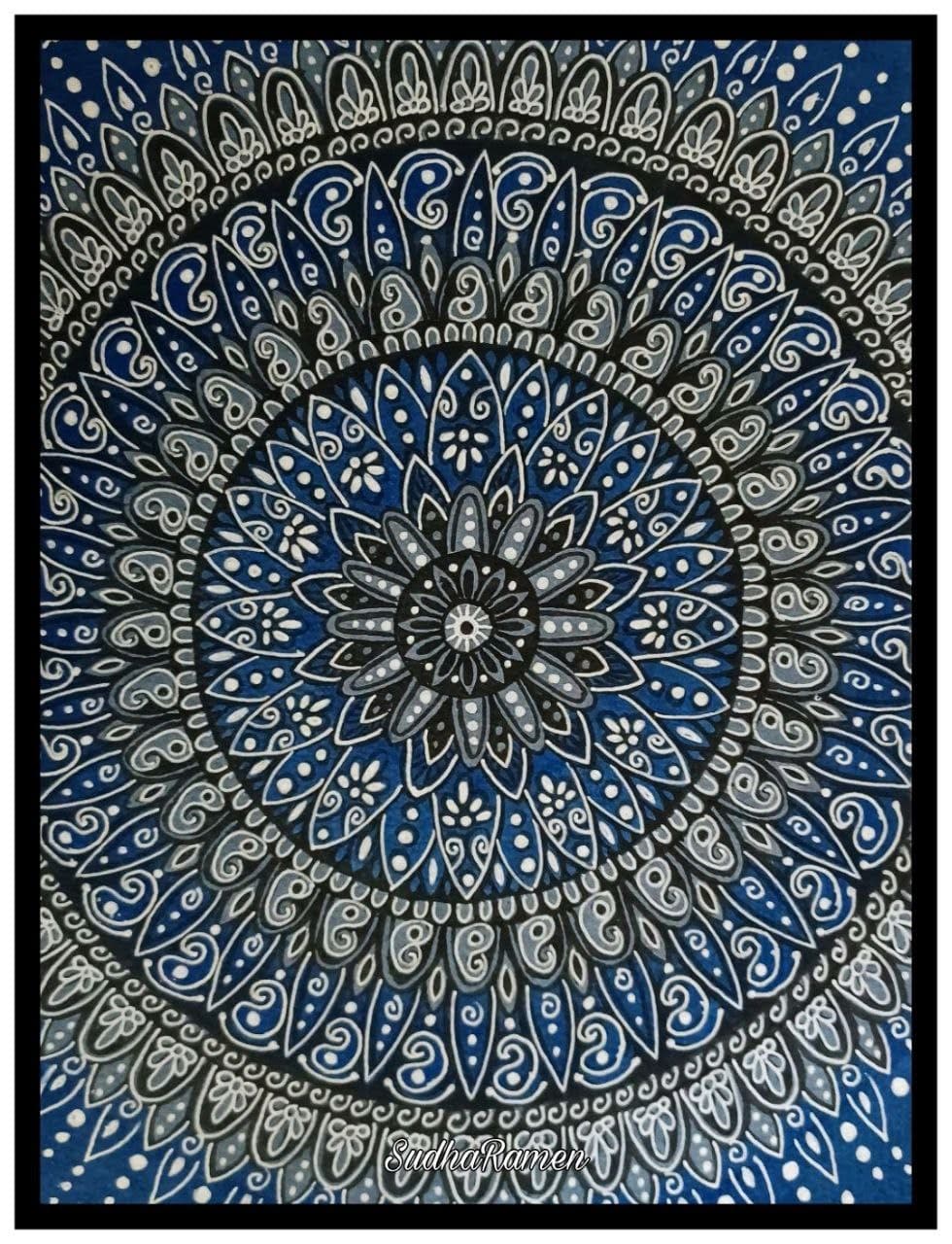 Pen & Pastels artwork