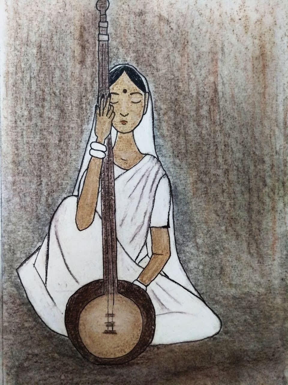 Pen & Pastels artwork