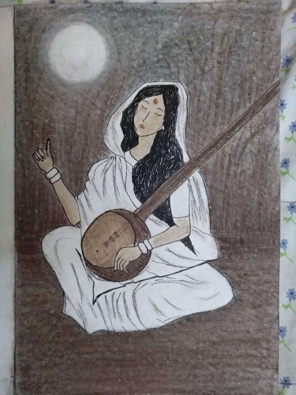 Pen & Pastels artwork