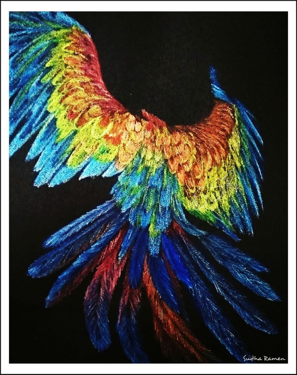 Pen & Pastels artwork