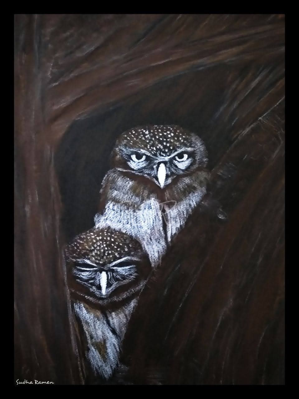 Pen & Pastels artwork